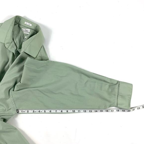 Green Button Down Shirt - Picture 4 of 10